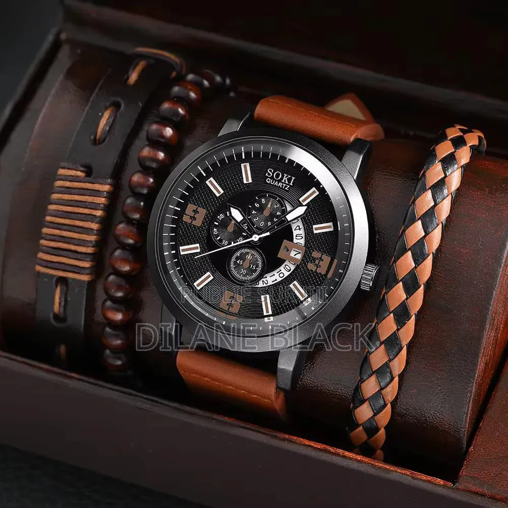 Montre Et Bracelet Avec Coffret
