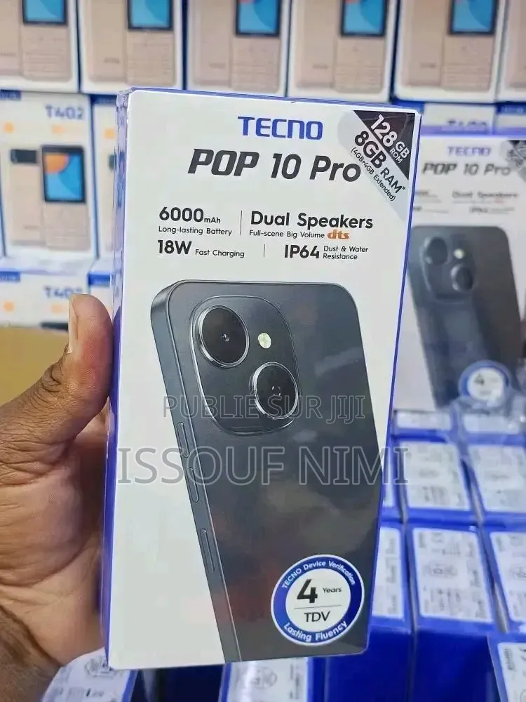 Nouveau Tecno Pop 10 Pro 128 GB Autre