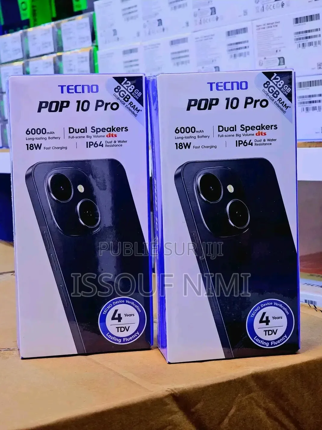Nouveau Tecno Pop 10 Pro 128 GB Autre