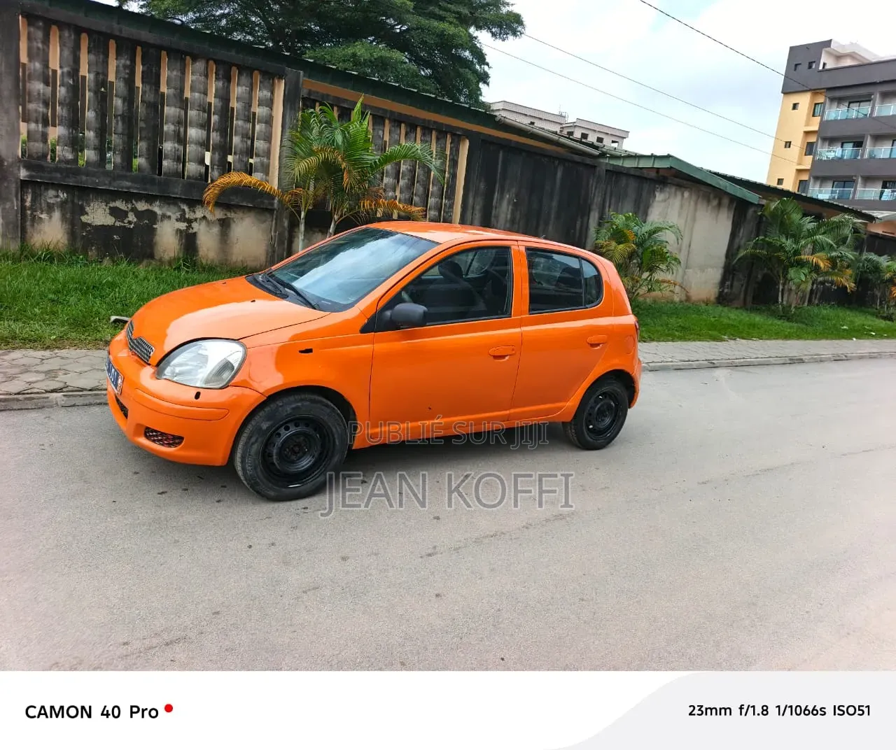 Toyota Yaris 1.5 2000 Orange