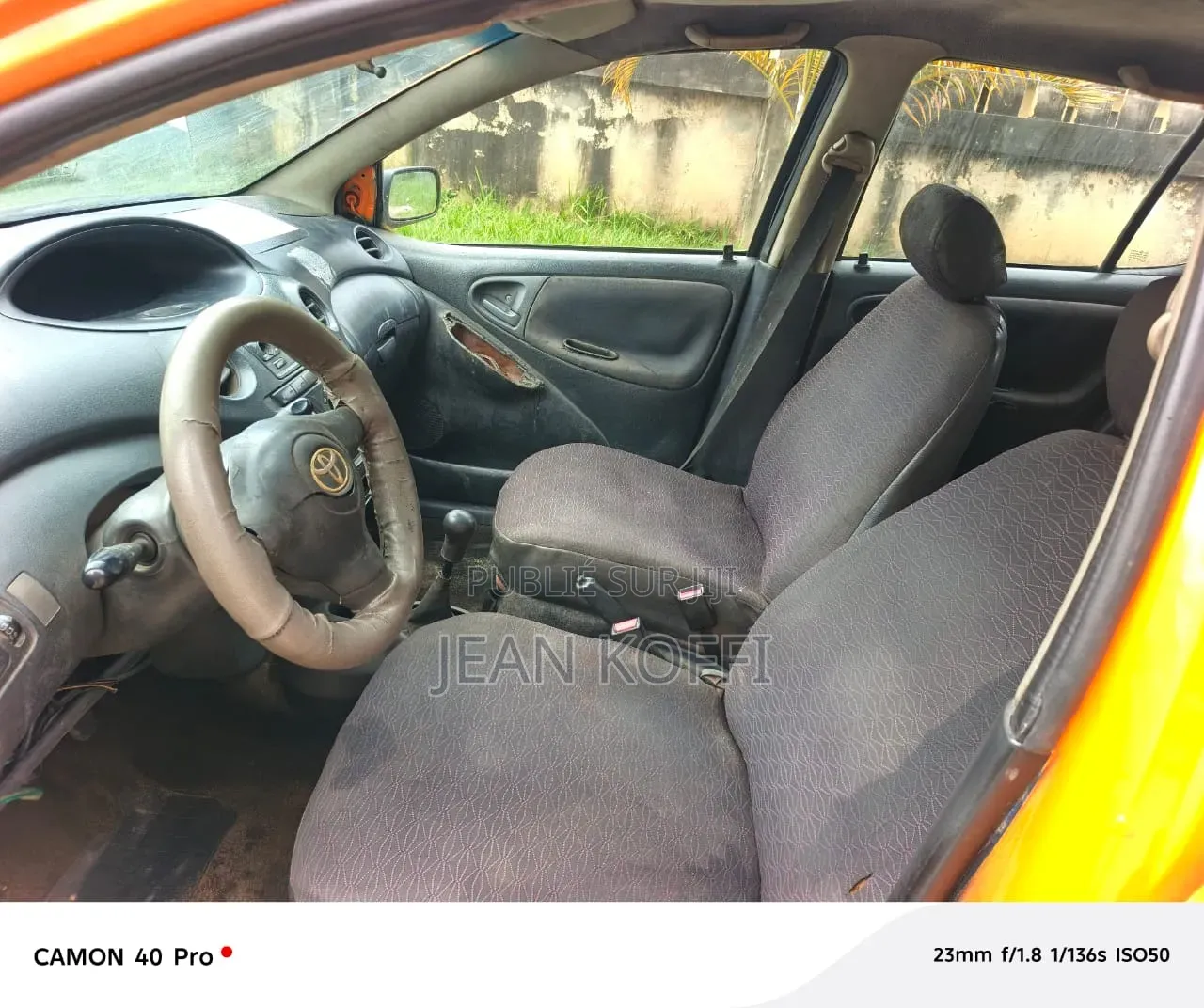 Toyota Yaris 1.5 2000 Orange