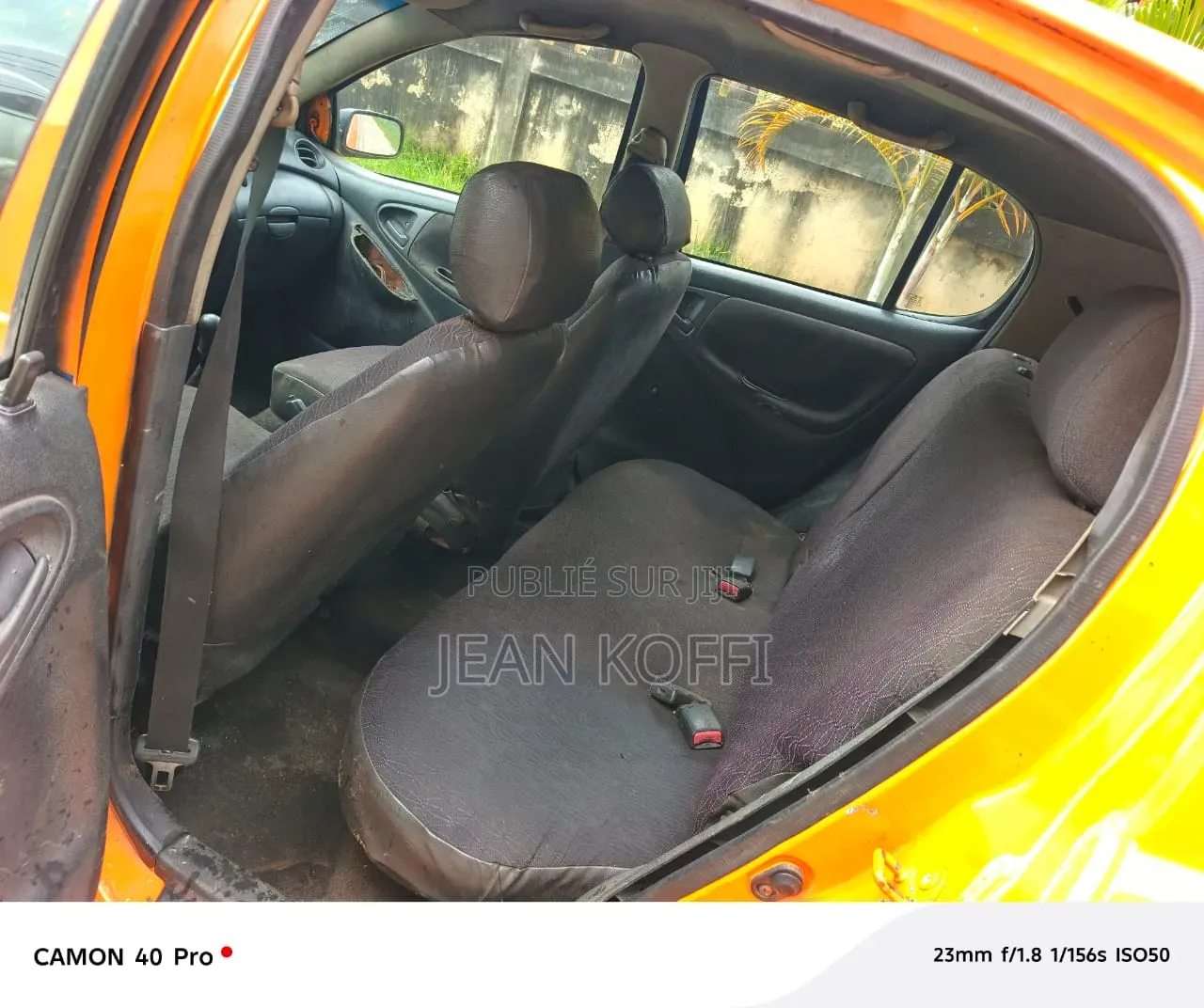 Toyota Yaris 1.5 2000 Orange