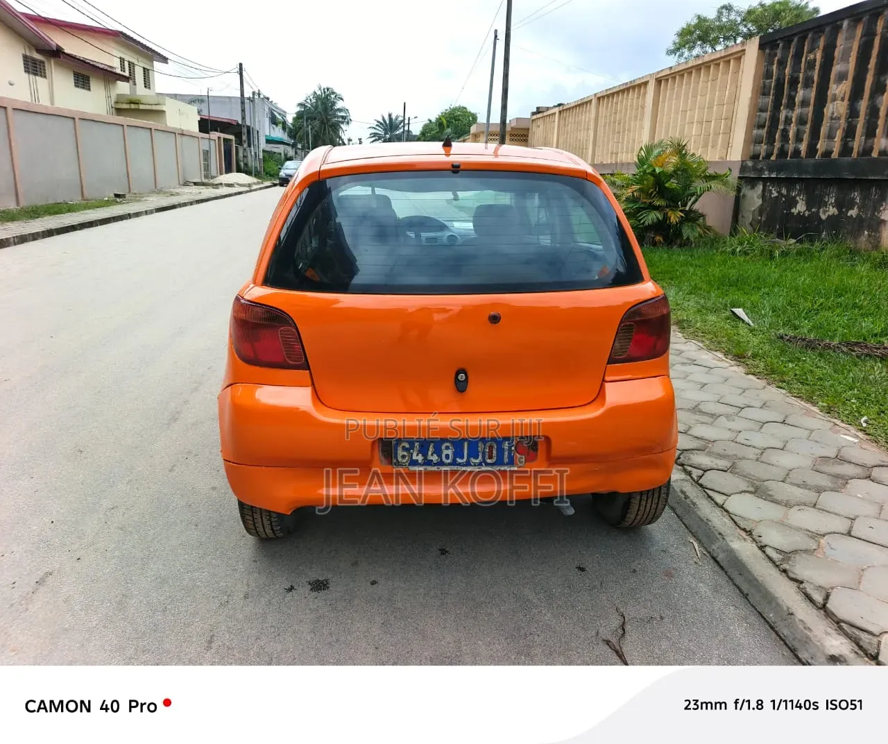 Toyota Yaris 1.5 2000 Orange