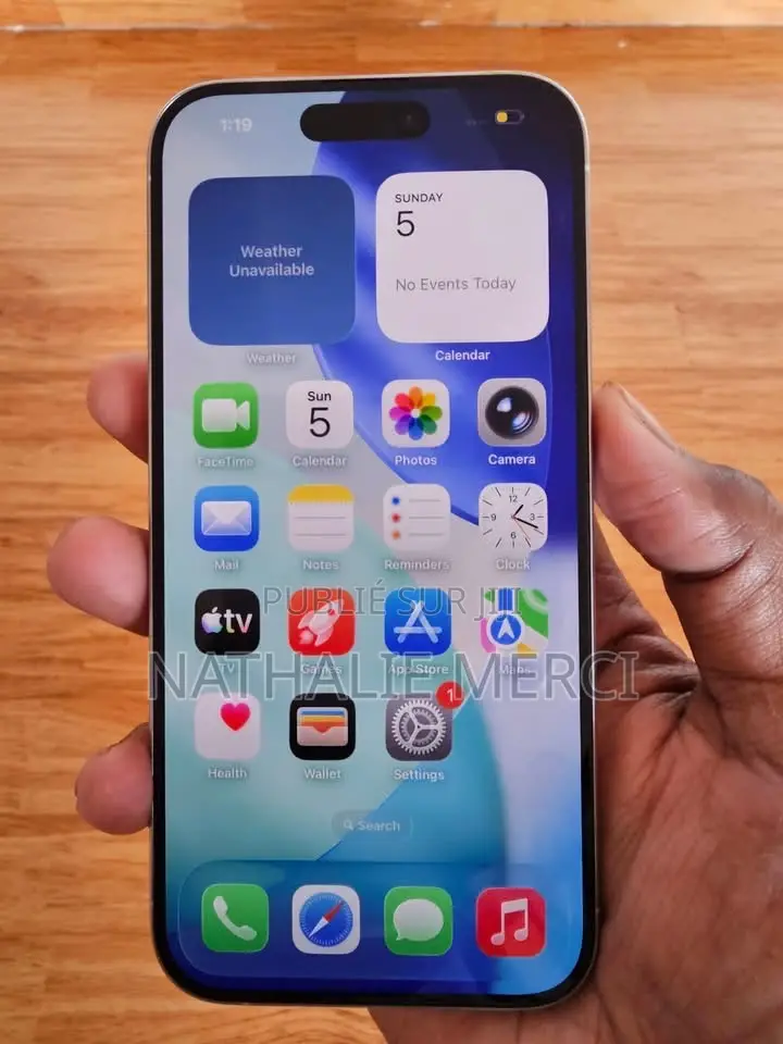 Nouveau Apple iPhone 15 Pro 256 GB Blanc