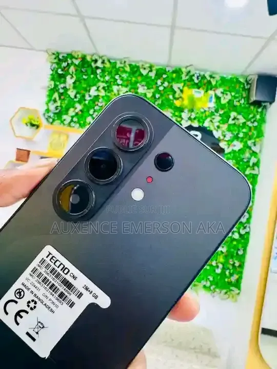 Nouveau Tecno Camon 50 256 GB Noir