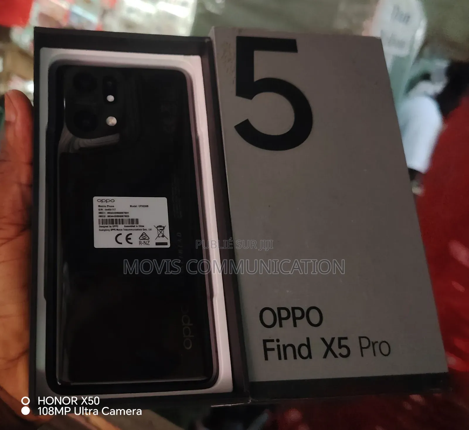 Nouveau Oppo Find X5 Pro 256 GB Noir