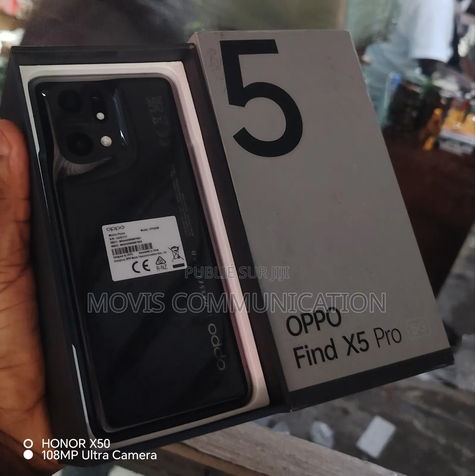 Nouveau Oppo Find X5 Pro 256 GB Noir
