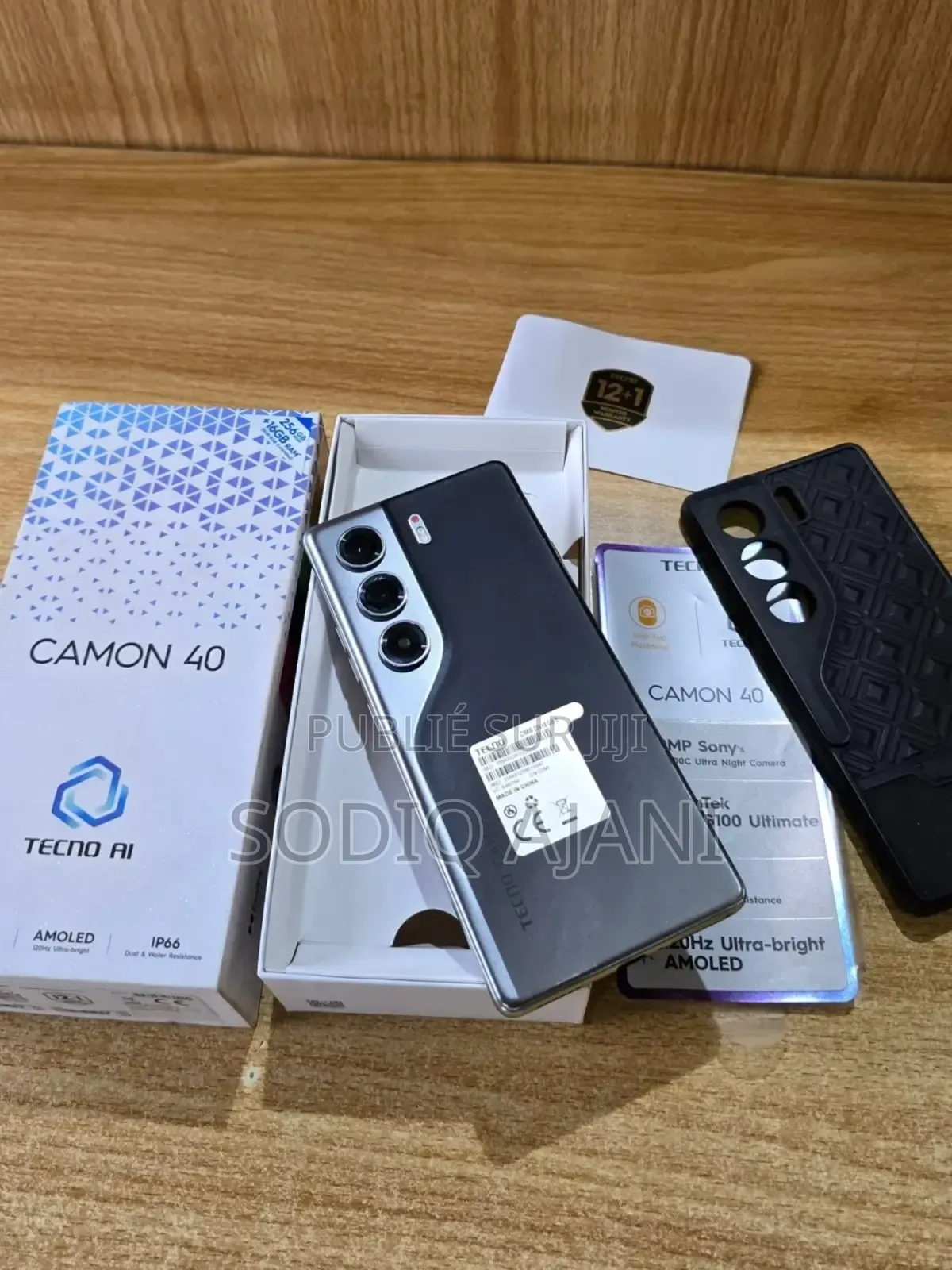 Tecno Camon 40 Pro 5G 256 GB Gris