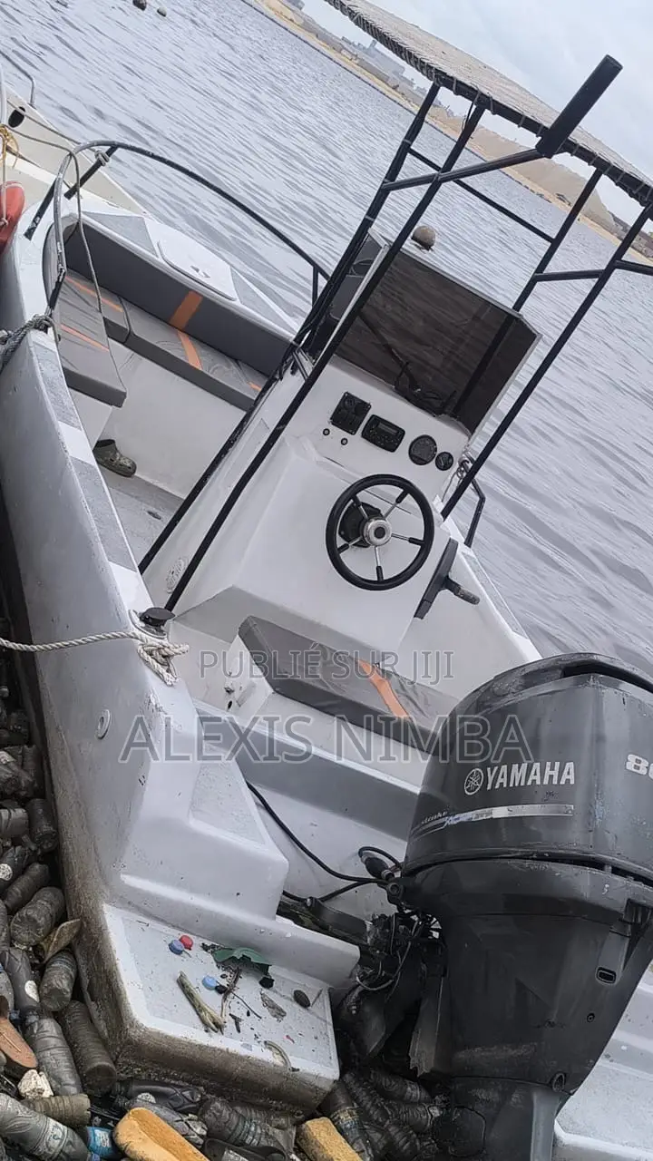 En Vente Bateau Plaisance Fabrication Locale en Polyester 80 Chevaux