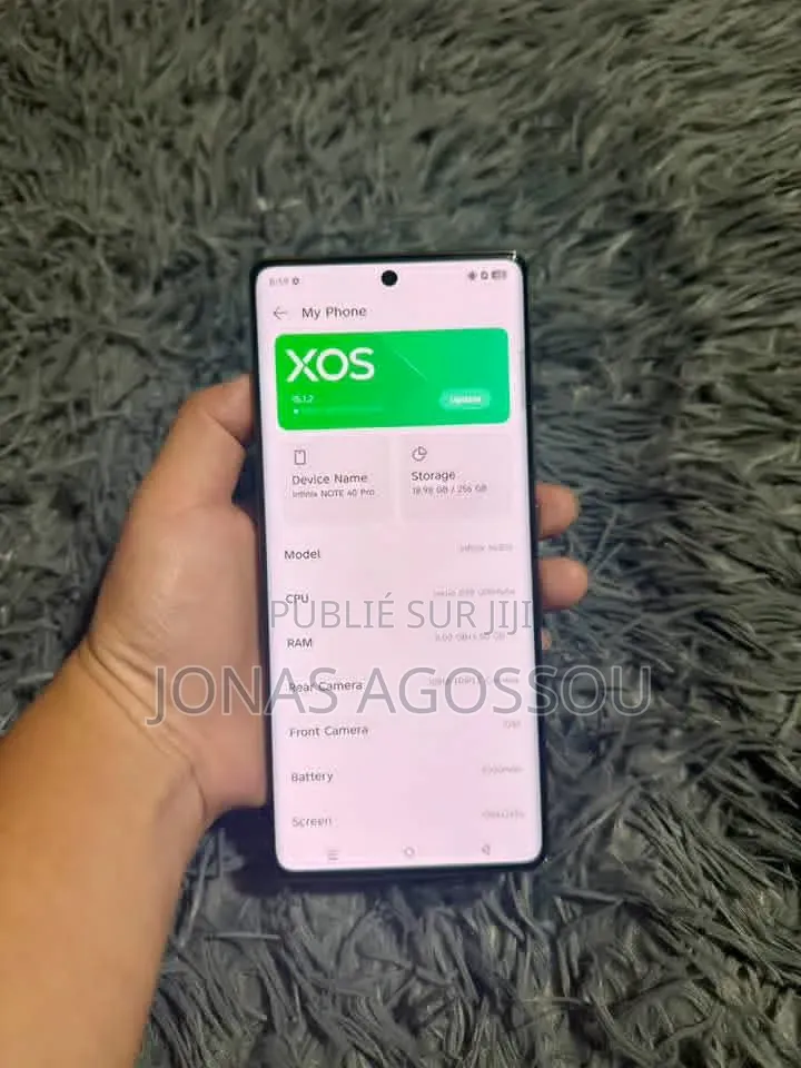 Nouveau Infinix Note 40 Pro 256 GB Vert