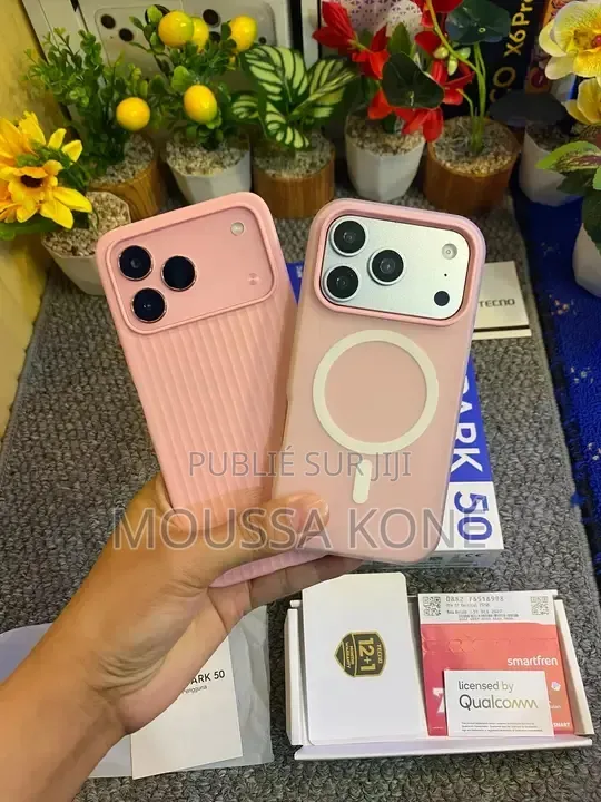 Nouveau Tecno Spark 50 128 GB Argenté