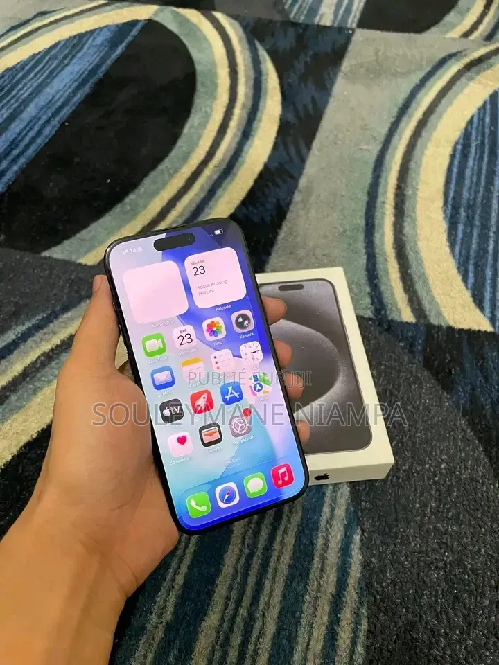 Apple iPhone 15 Pro 128 GB Noir