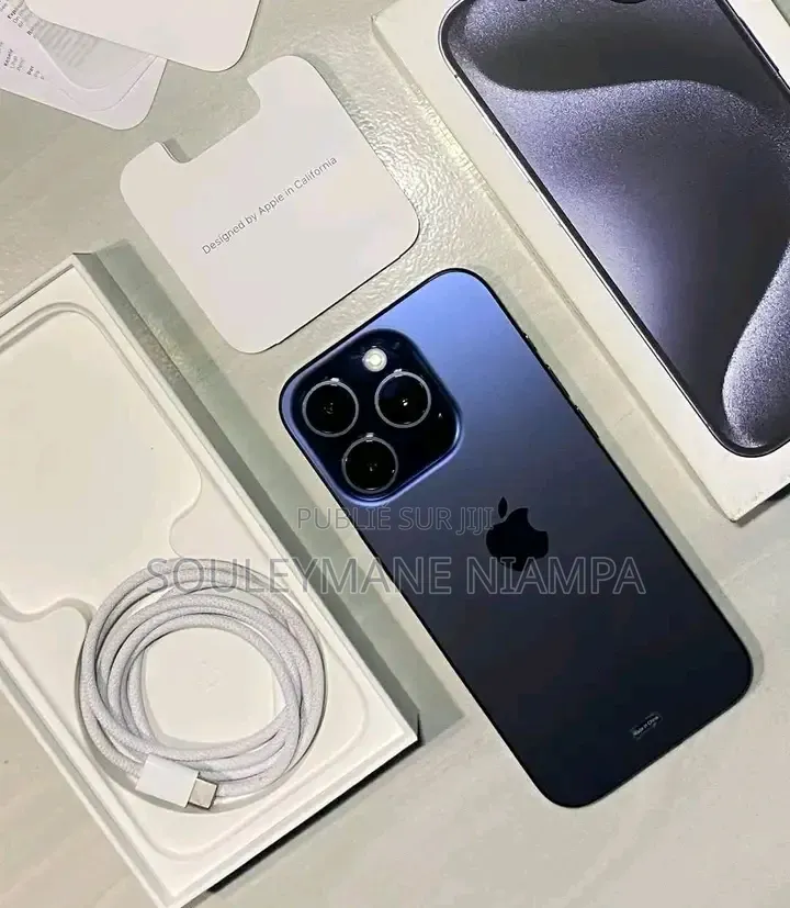 Apple iPhone 15 Pro 128 GB Noir
