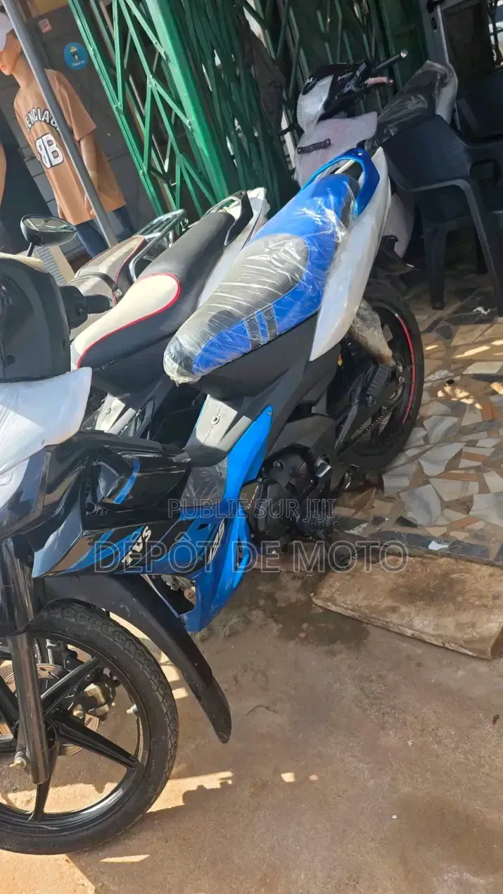 Nouveau TVS Rockz 125 2025 Bleu