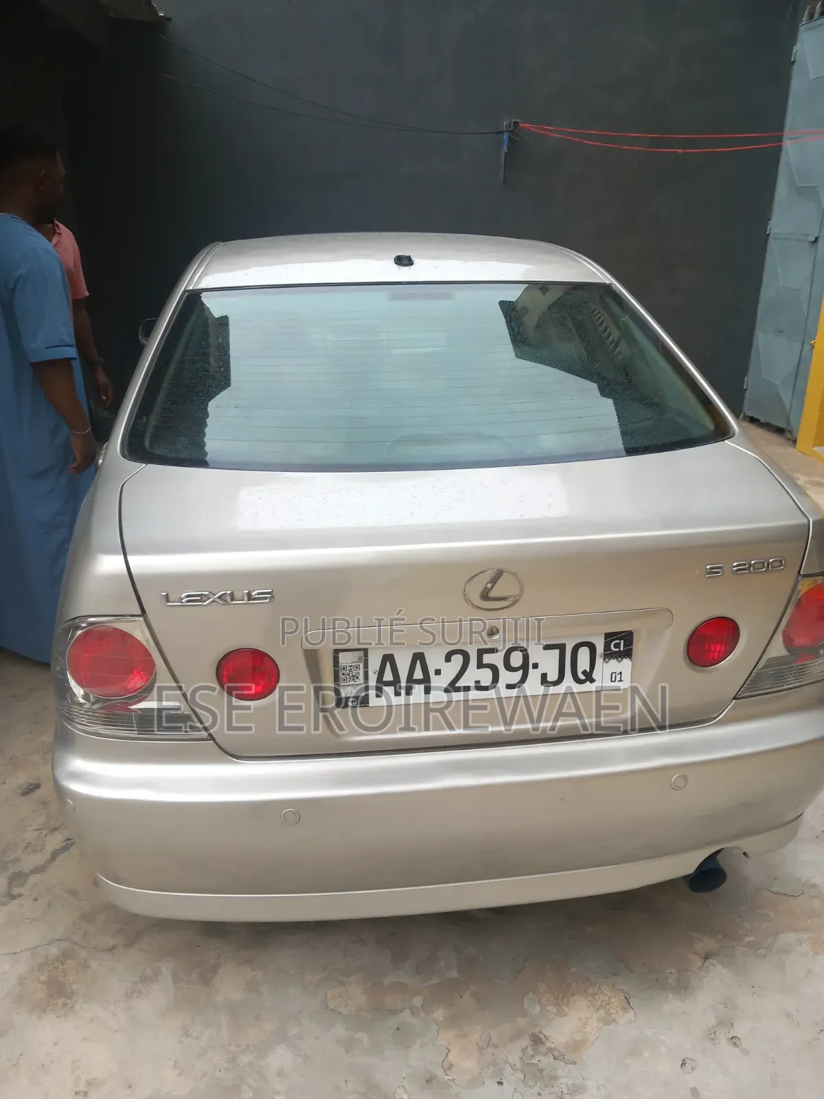 Lexus SC Cabriolet 2003 Argenté