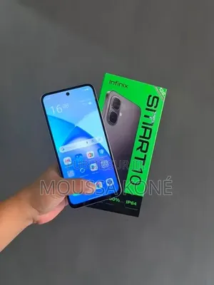 Nouveau Infinix Smart 10 64 GB Argenté