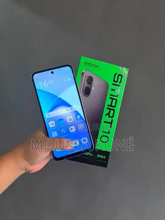 Nouveau Infinix Smart 10 64 GB Argenté