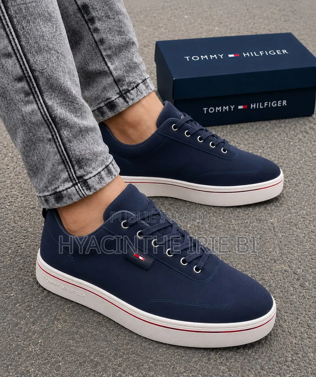 Tommy Hilfiger Sneakers Qualite Irréprochable P40-45 Style