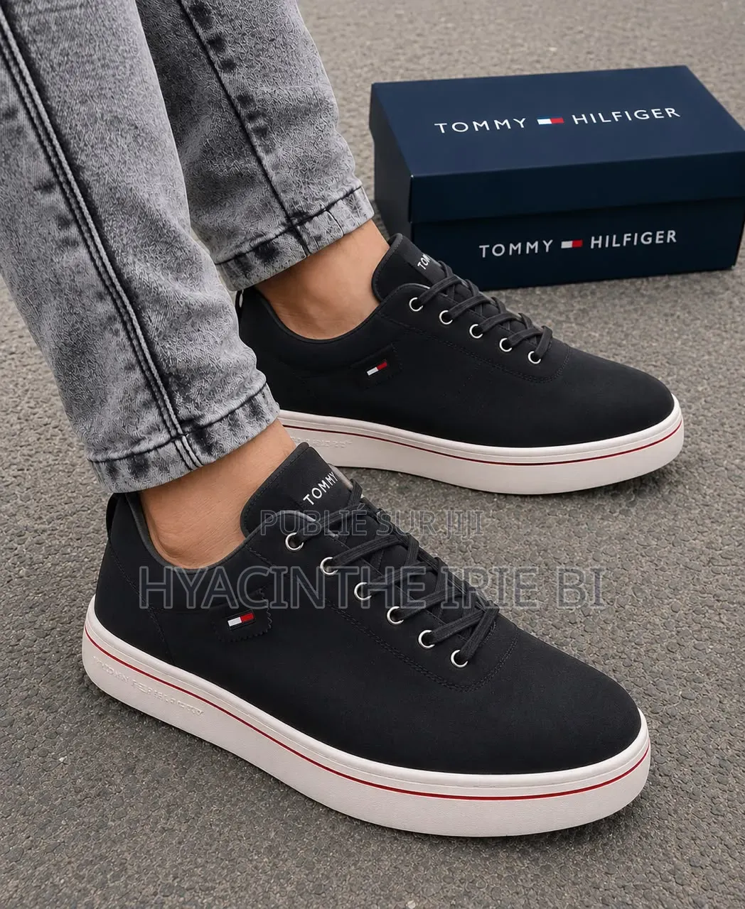 Tommy Hilfiger Sneakers Qualite Irréprochable P40-45 Style