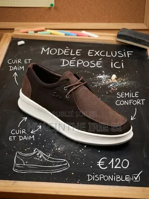  Clarks Origina Qualite Irréprochable P36-41 Style Confort Class