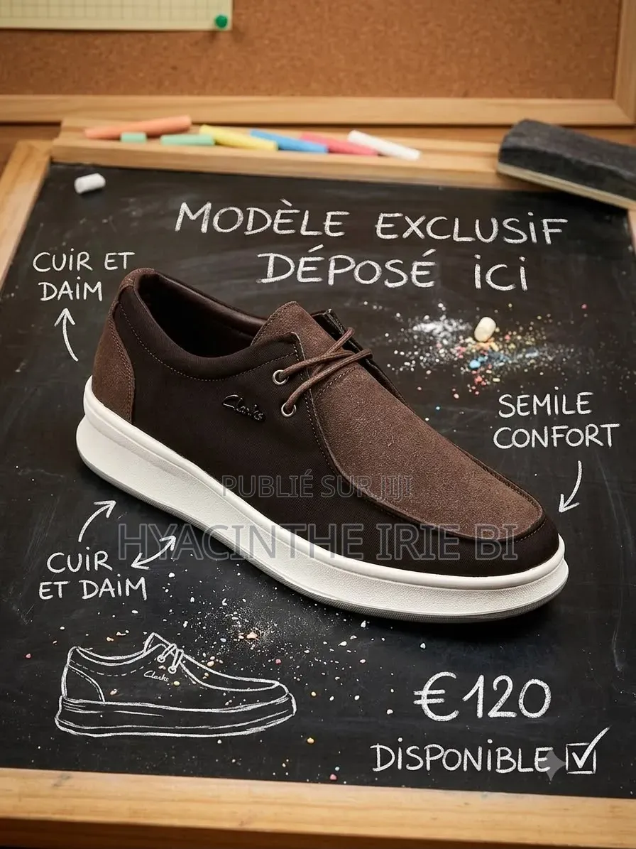  Clarks Origina Qualite Irréprochable P36-41 Style Confort Class