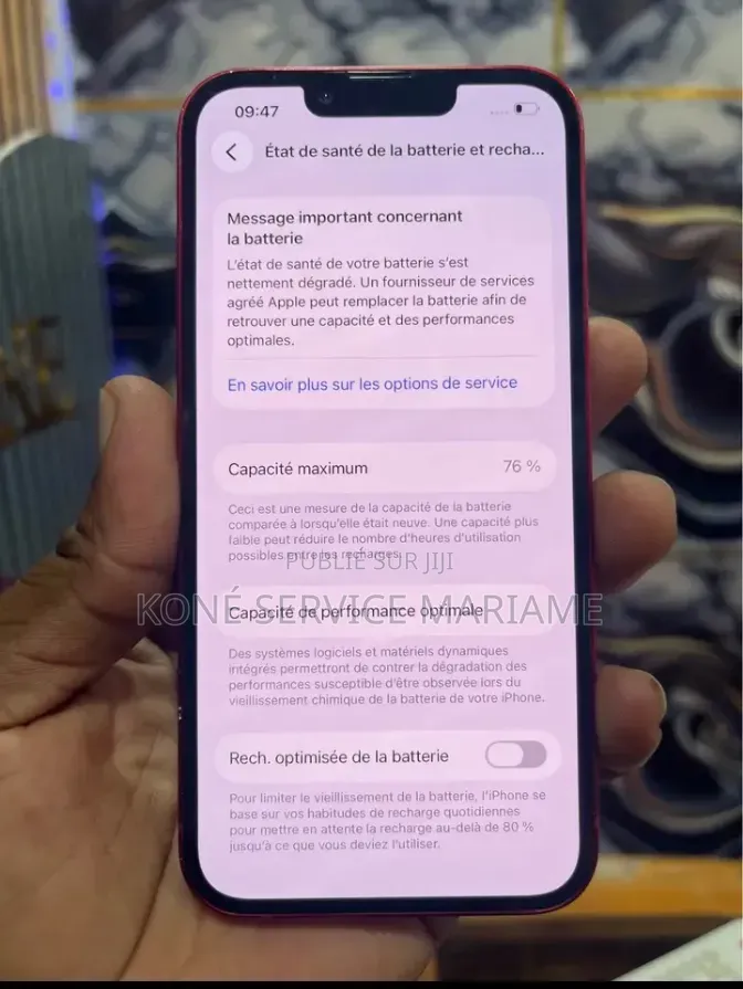 Nouveau Apple iPhone 13 256 GB Rouge