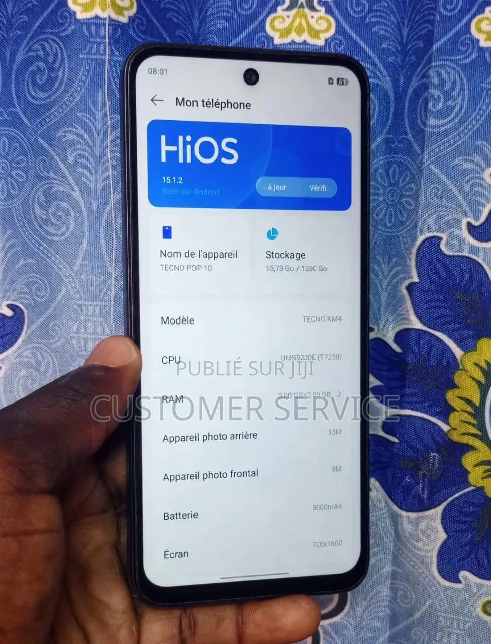 Nouveau Tecno Pop 10 128 GB Autre