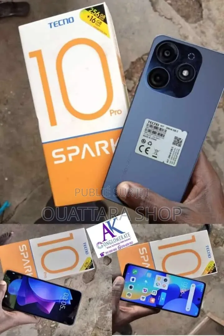 Nouveau Tecno Spark 10 128 GB Autre