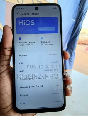 Nouveau Tecno Pop 10 Pro 128 GB Gris