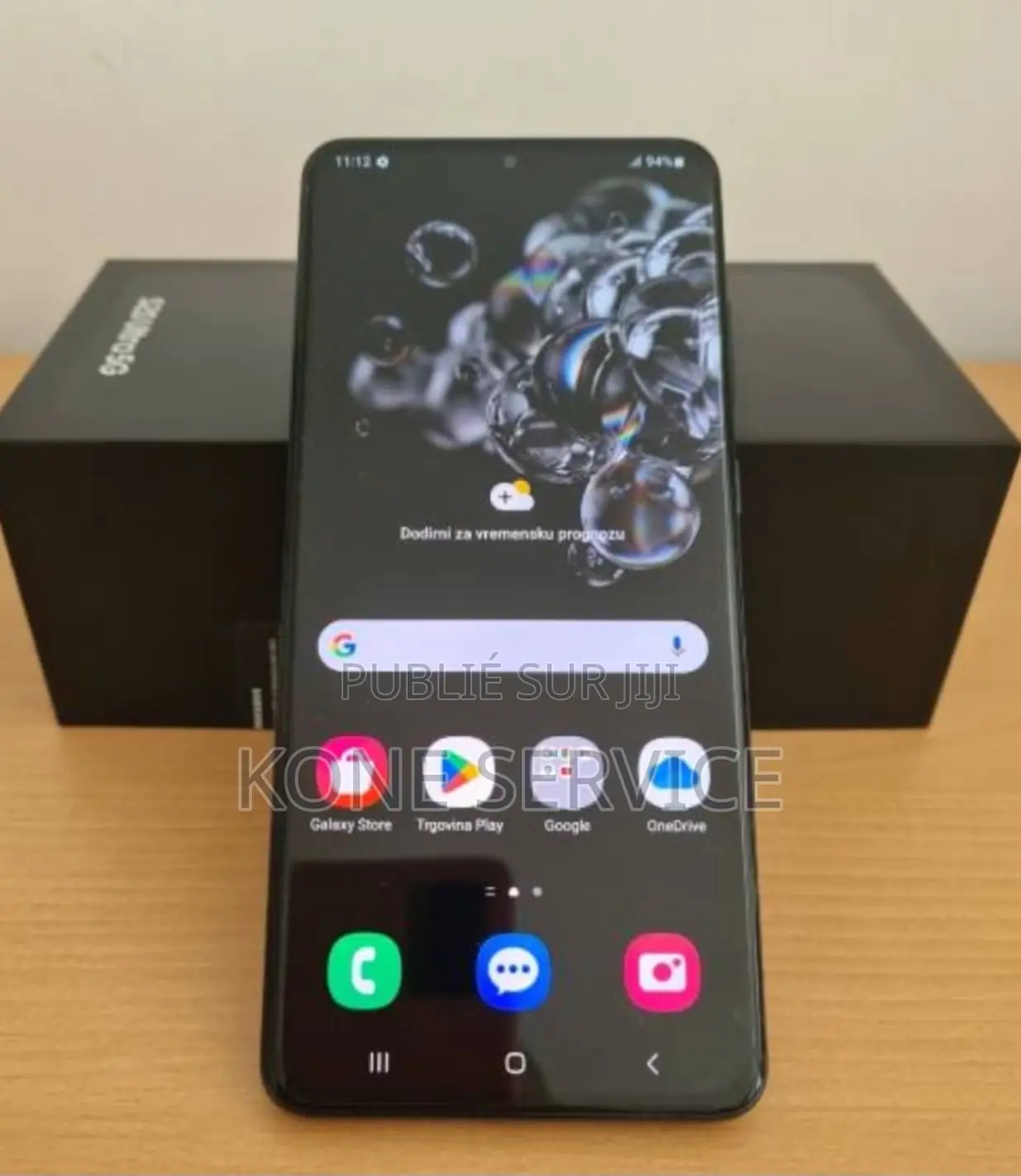 Nouveau Samsung Galaxy S20 Ultra 256 GB Noir