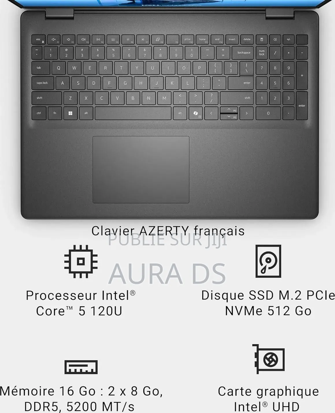Nouveau Dell Pro 16 32GB Intel Core Ultra 5 SSD 256GB