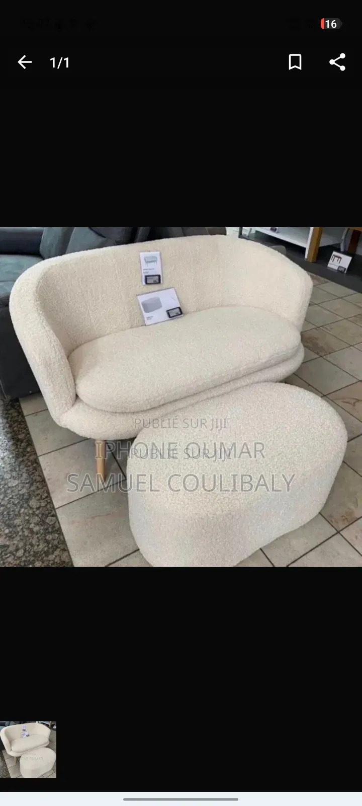 Canapé Fauteuil