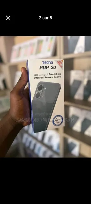 Nouveau Tecno Pop 10 Pro 128 GB Blanc