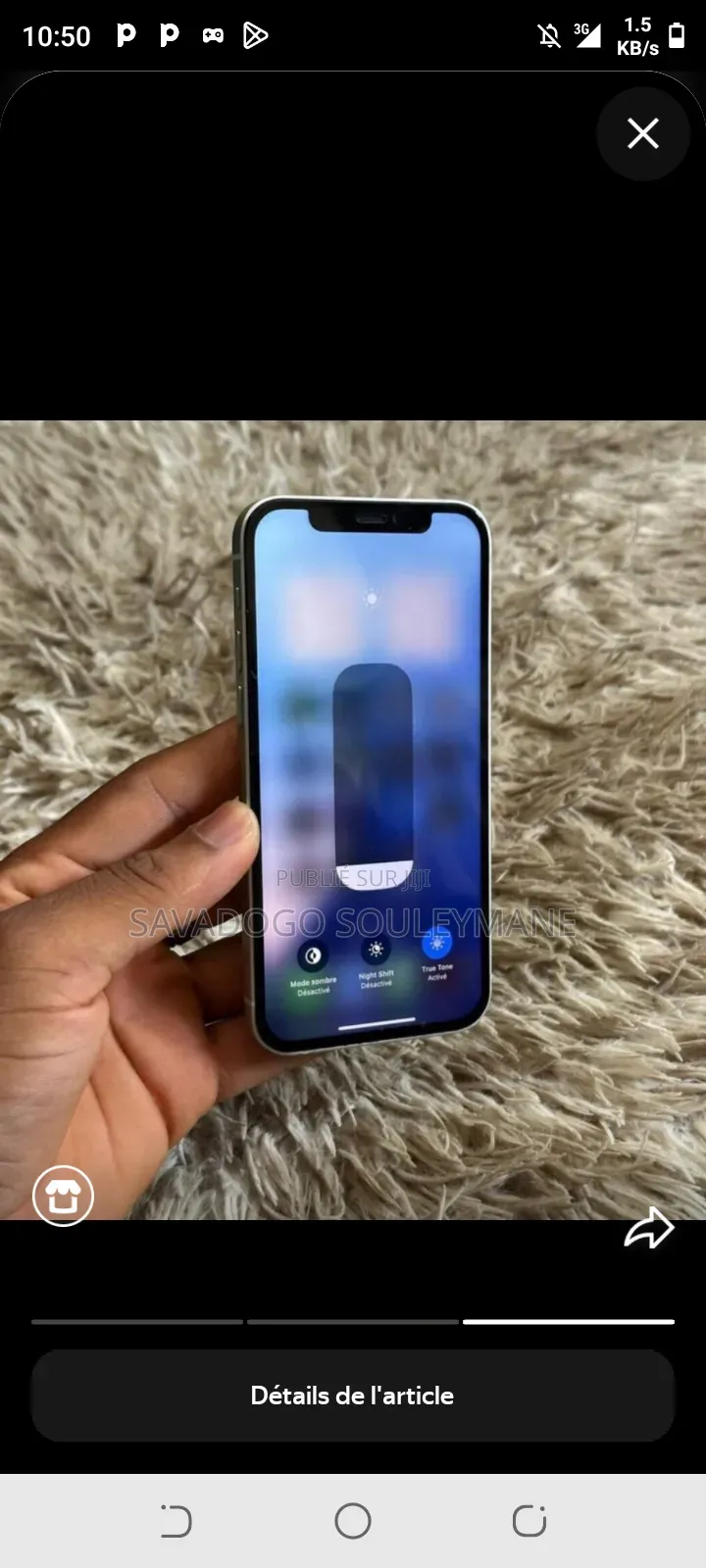 Nouveau Apple iPhone 12 mini 64 GB Bleu