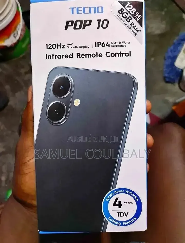 Nouveau Tecno Pop 10 128 GB Autre