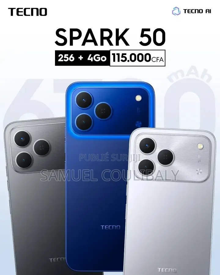 Nouveau Tecno Spark 40 256 GB Autre