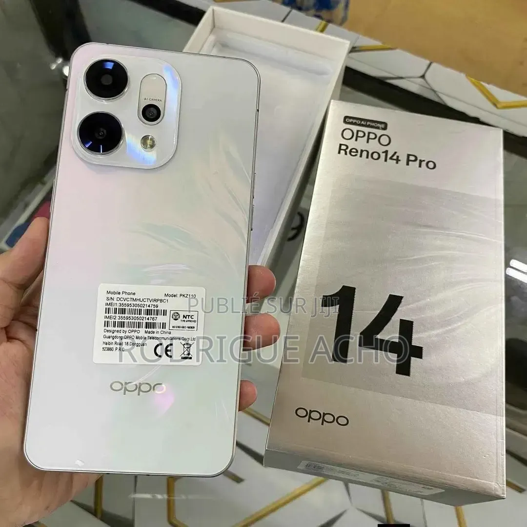 Nouveau Oppo Reno14 512 GB Blanc