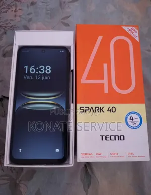 Nouveau Tecno Spark 40 256 GB Autre