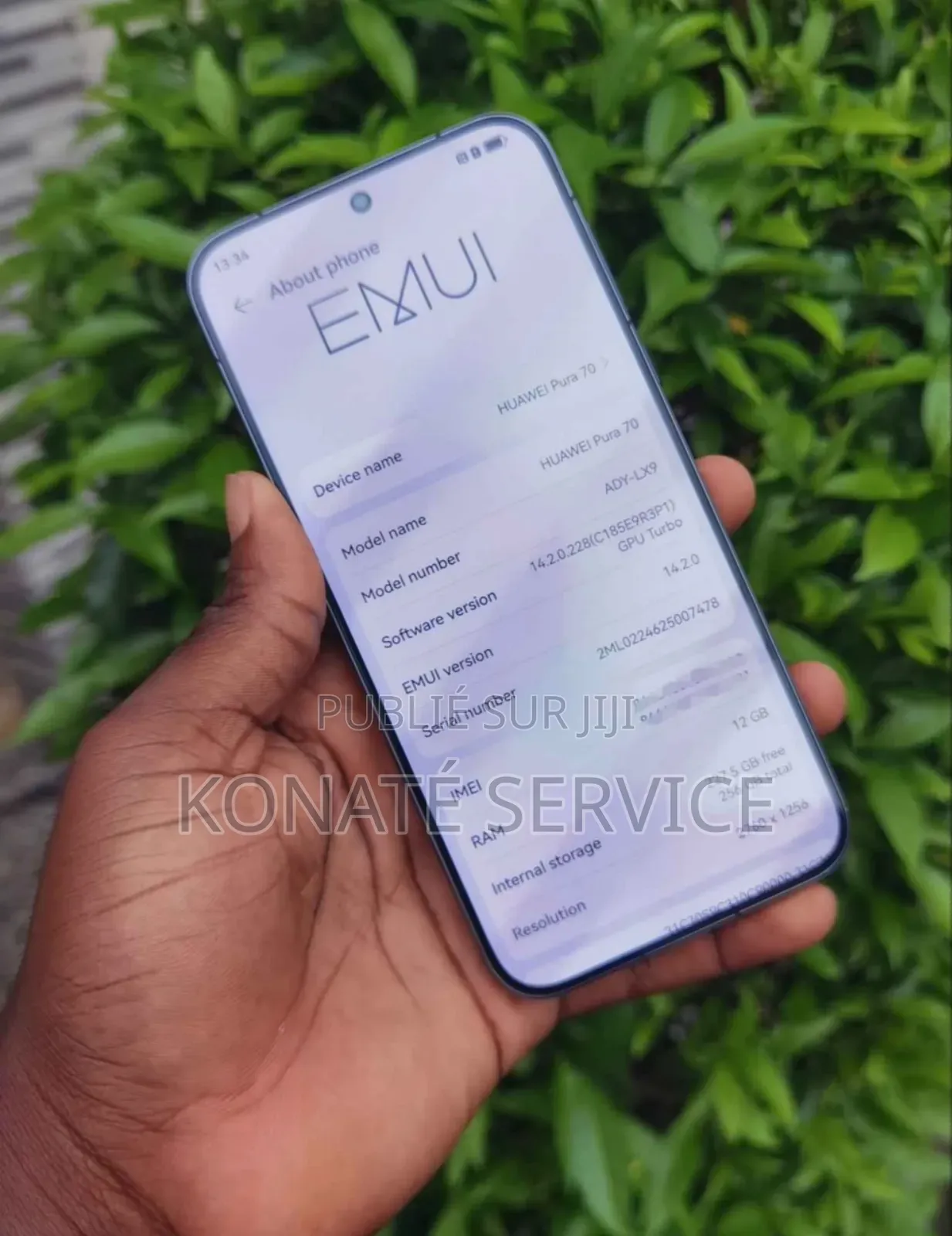 Nouveau Huawei Pura 70 512 GB Autre