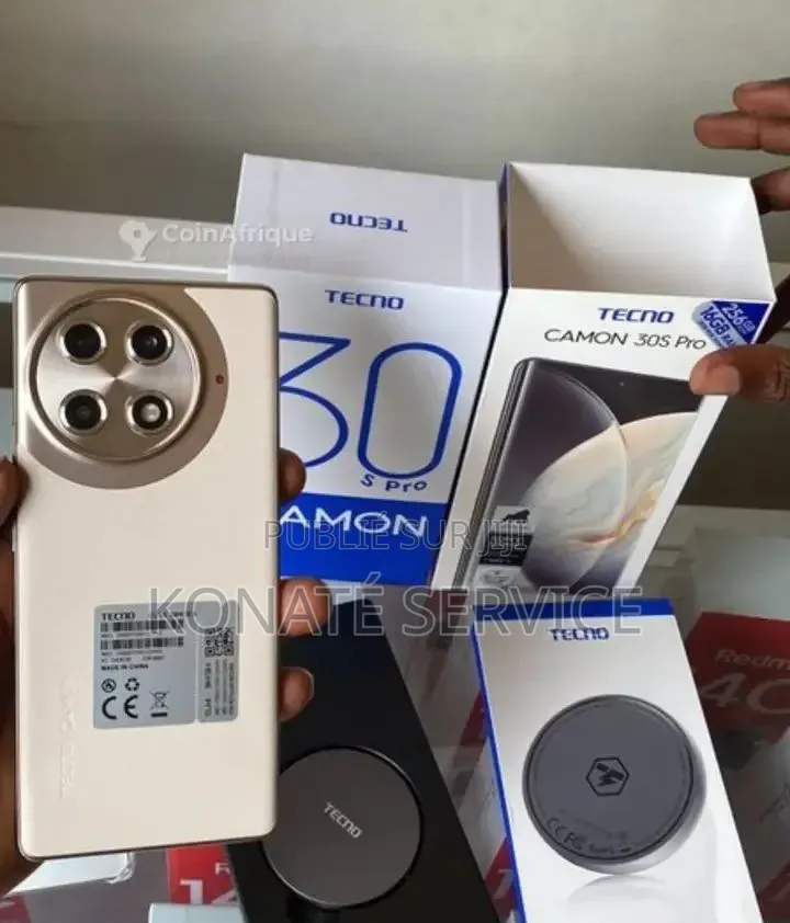 Nouveau Tecno Camon 30 256 GB Gris