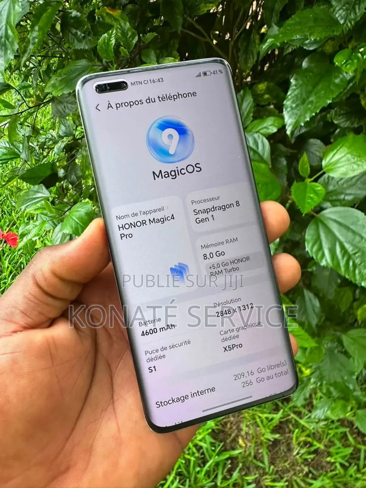 Nouveau Honor Magic4 Lite 5G 128 GB Autre
