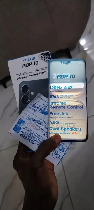 Nouveau Tecno Pop 10 128 GB Autre