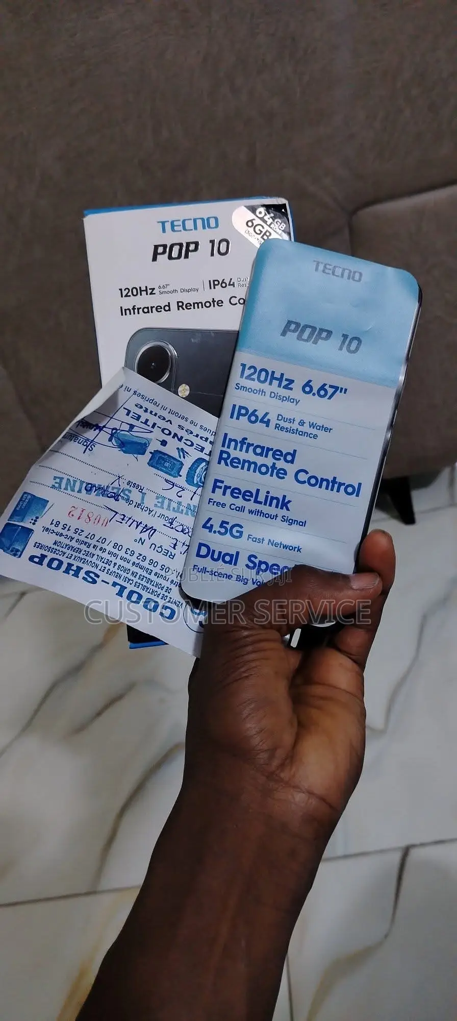 Nouveau Tecno Pop 10 128 GB Autre
