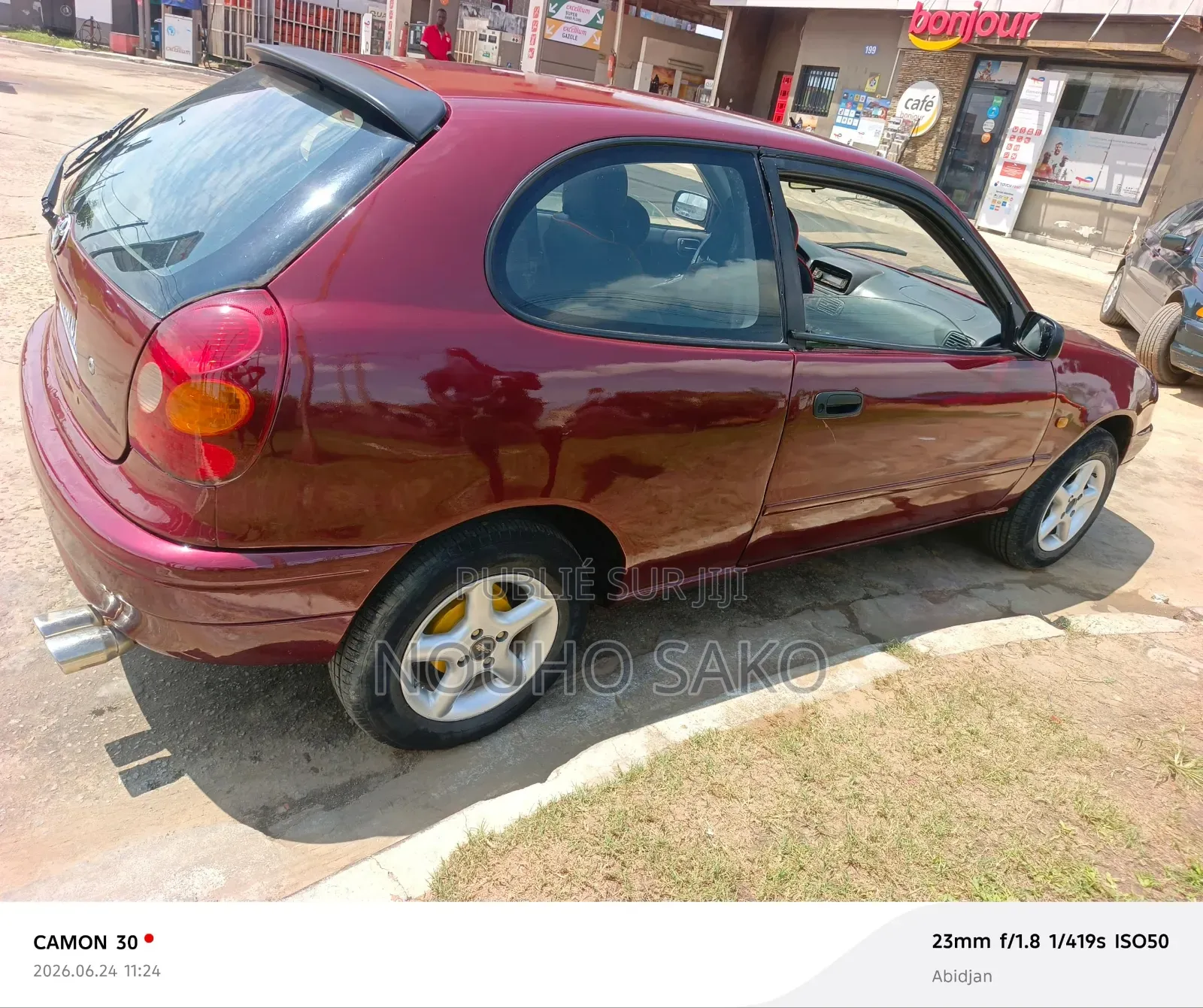 Toyota Corolla 1998 Rouge