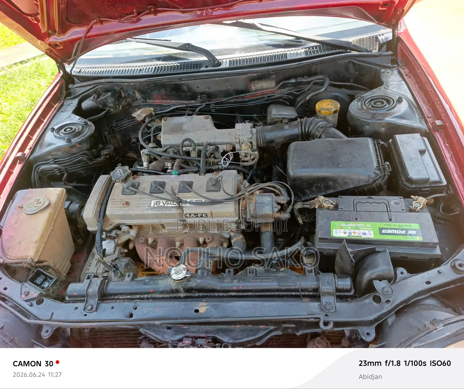 Toyota Corolla 1998 Rouge