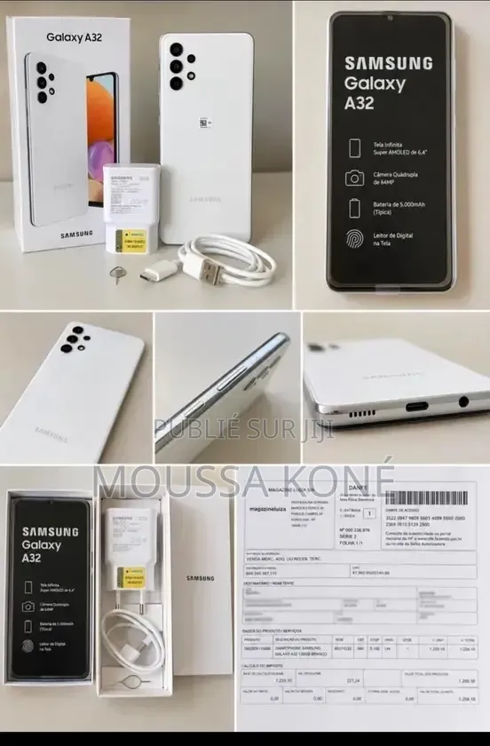 Nouveau Samsung Galaxy A Argenté