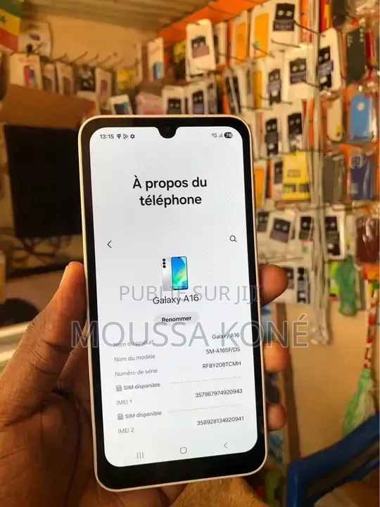 Nouveau Samsung Galaxy A Argenté