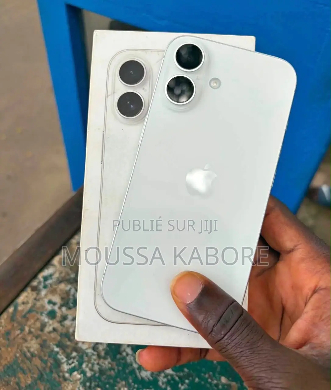 Nouveau Apple iPhone 16 256 GB Bleu