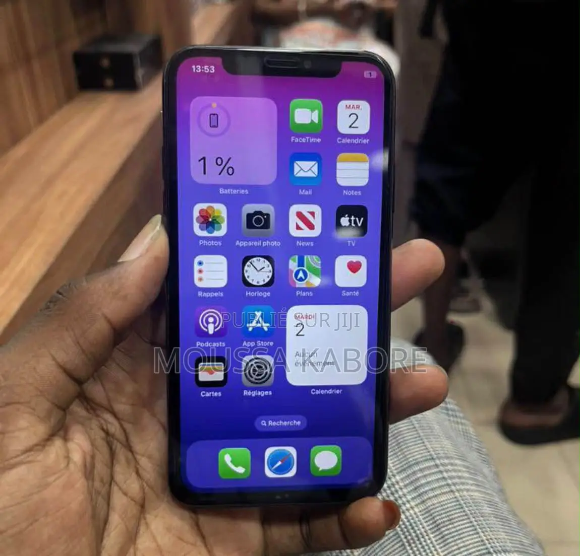 Nouveau Apple iPhone X 64 GB Noir