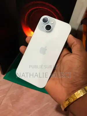 Nouveau Apple iPhone 15 256 GB Blanc